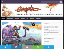 Tablet Screenshot of grapho-illustrateur.com